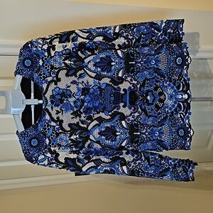 Badgley Miscka Blue Laze Top